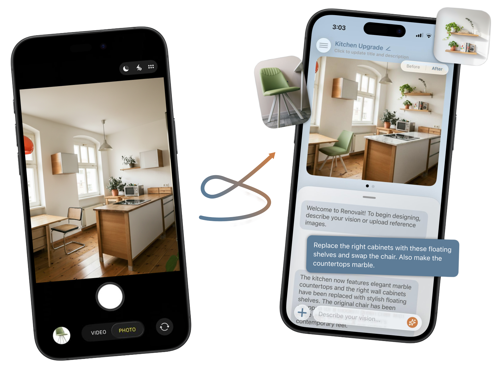 Renovait App Interface